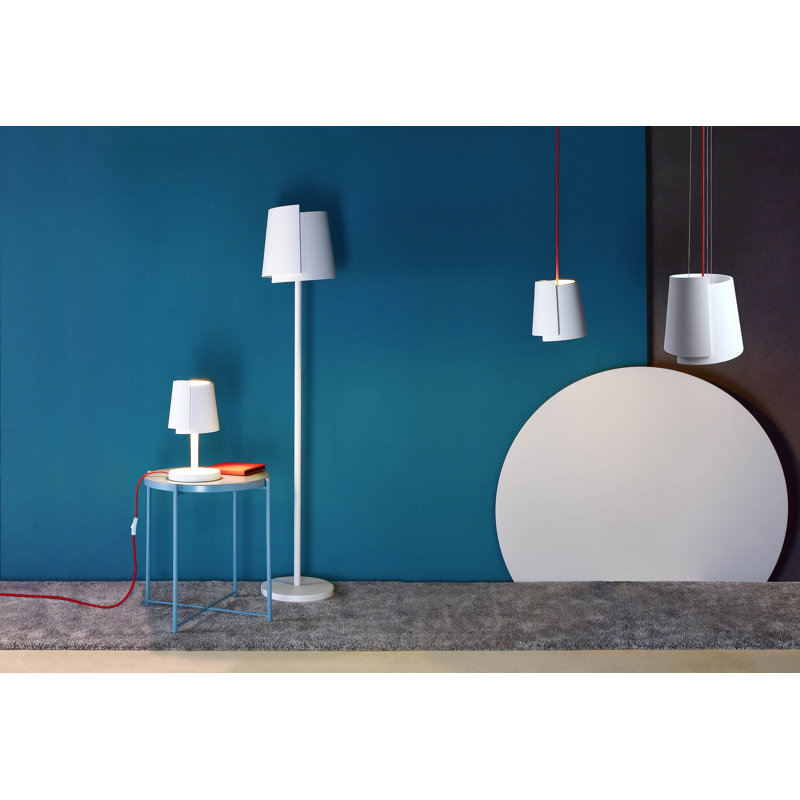 Twister 1 - Light White Single Pendant
