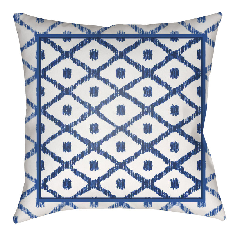  Indoor/Outdoor Throw Pillow, 20" H x 20" W x 4" D