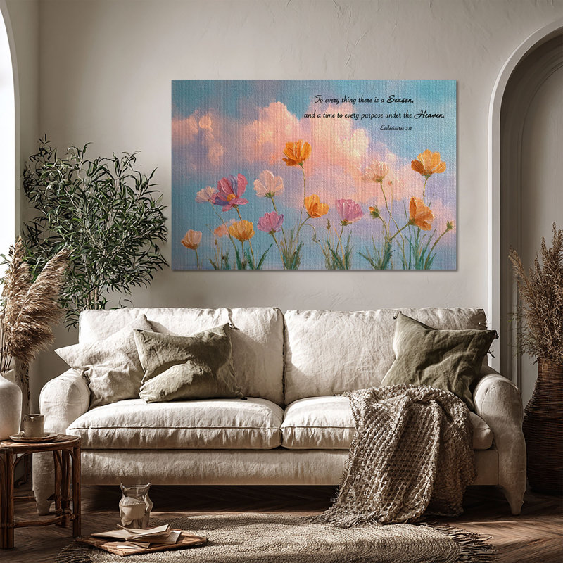 «A Time for All», art mural sur toile grand format - Décoration de salon, de chambre à coucher ou de bureau