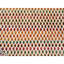 Tapis oriental noué à la main 6 pi x 6 pi Sarouk Mir en laine multicolore et en soie de style sari avec motif de petits bots 2001A9CBB0A94502958B403A5036040A