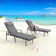 Bourque Outdoor Chaise Lounge Chair Set With Adjustable Backrest Cushions Foldable Table Weather Resistant Patio Recliner For Garden Poolside Or Balcony