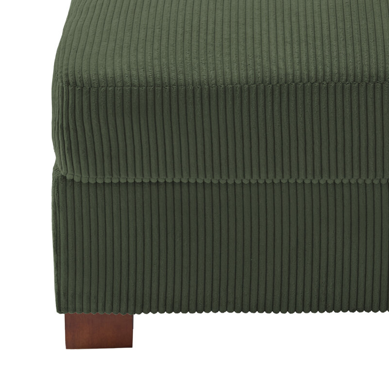 Upholstered Accent Chair, Green