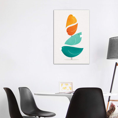«Bird Stack II» par Modern Tropical - impression d'art graphique