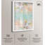 Art abstrait abstrait avec tourbillons expressifs vert par Art Remedy-115136968-115136972
