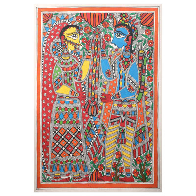 Ram Sita Vivah | Handmade Paper | By Ashutosh Jha