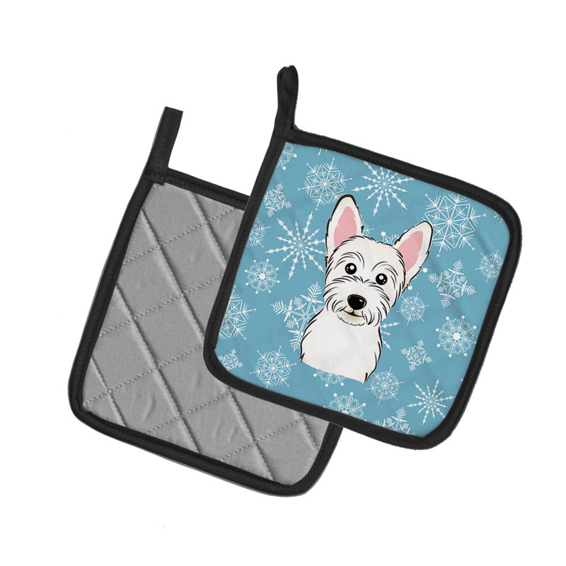The Holiday Aisle® Ashlynn Polyester Potholder Set
