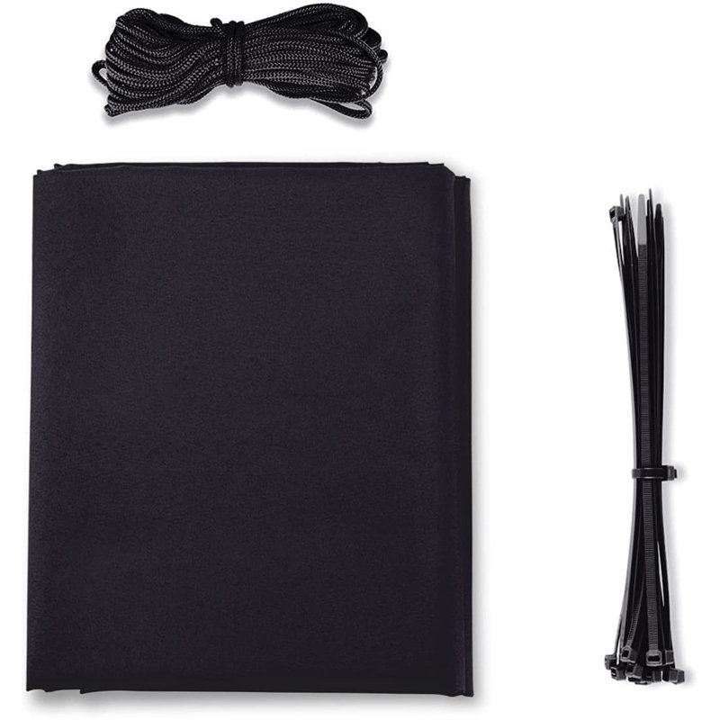 Hrabar Privacy Screen 75 X 600 cm, Black