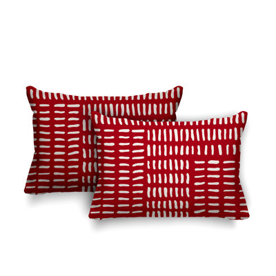 Coussin décoratif réversible intérieur / extérieur sans addition Garto
