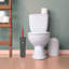 Toilet Brush With Holder Silicone Bathroom WC