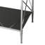 Deidre Glass & Metal End Table