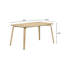 Solid Wood Base Dining Table-1347160075