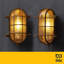 Applique murale nautique en laiton à cloison, applique murale rétro rétro, luminaires industriels, lumière décorative moderne Mid-Century, étanche IP 65 de précision, déco intérieure intérieure, abat-jour seulement