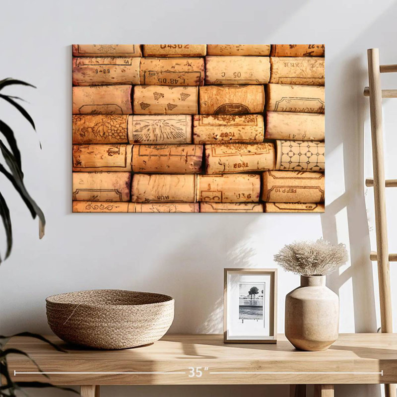 Yarlin Wine Bottle Corks, 16" H x 24" W