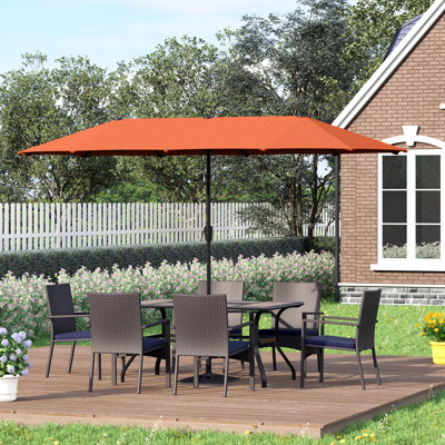 6 - Person Patio Dining Set with Rectangular Table , Cushions Included