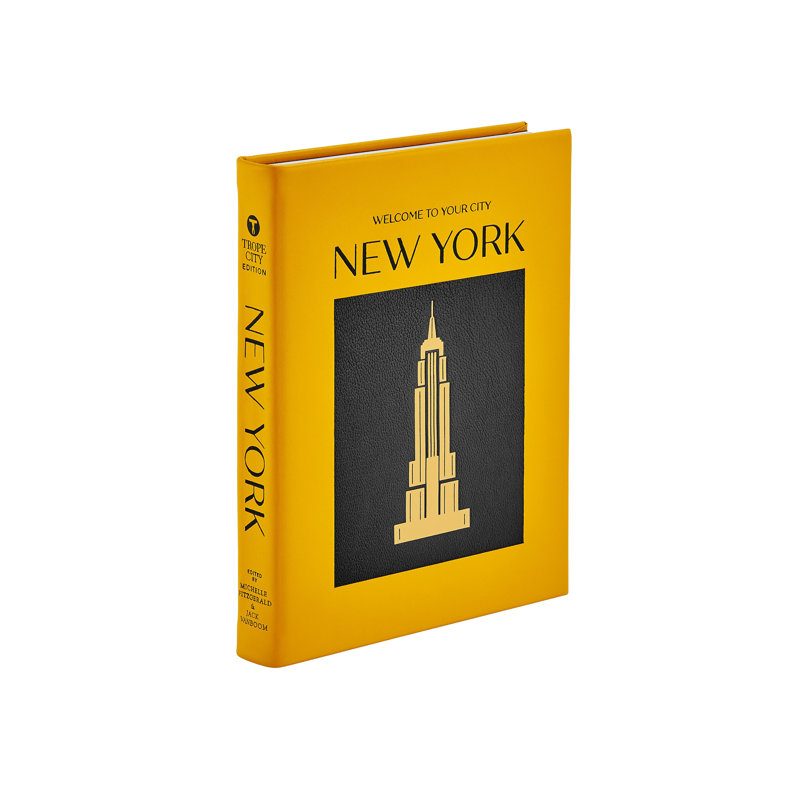 Trope New York Leather Bound Book