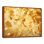 «Iokua Golden Ginkgo Leaves Harmony I», art mural pour salon