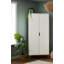 Maya Double Wardrobe - White with Natural-134117013