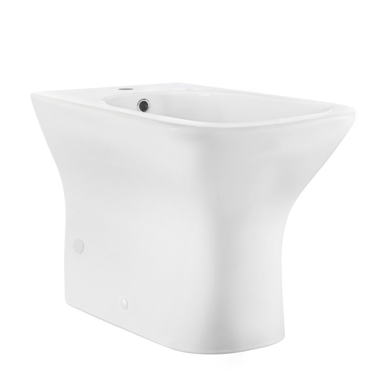 Bidet Carre, Blanc brillant