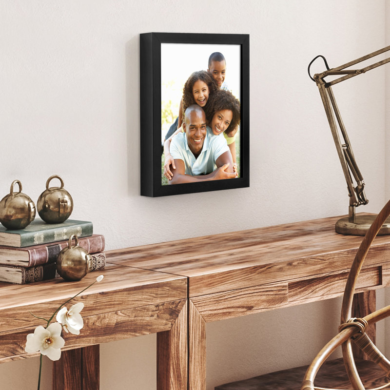Cadre photo Americanflat, L 9,06 po x H 11,06 po, Noir