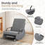 Chaise berçante - gris foncé