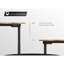 Bureau en L à hauteur ajustable Suzette-2101600395