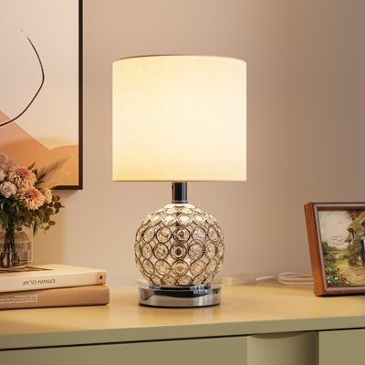 Crystal Base Table Lamp