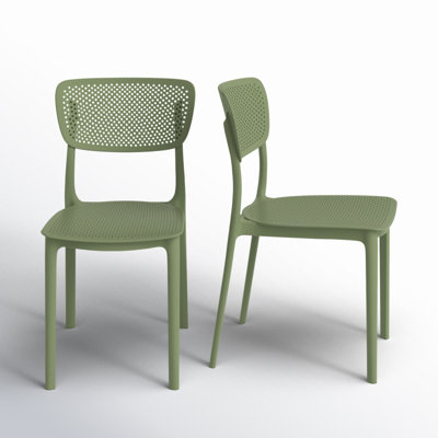 Farrah Outdoor Stacking Dining Side Chair
