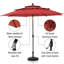 Leigh 3m Market Parasol-1474498958