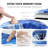 2-In-1 Keyboard Wrist Rest And Ergonomic Mouse Pad, Non-Slip And Easy Typing Computer Keyboard