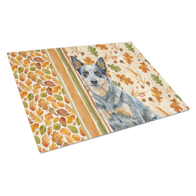 Planche à découper en verre Blue Heeler