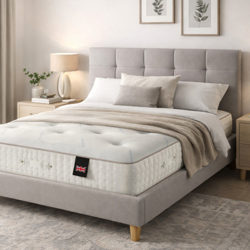 Aspire Pocket Sprung Mattress, Small Double (4')