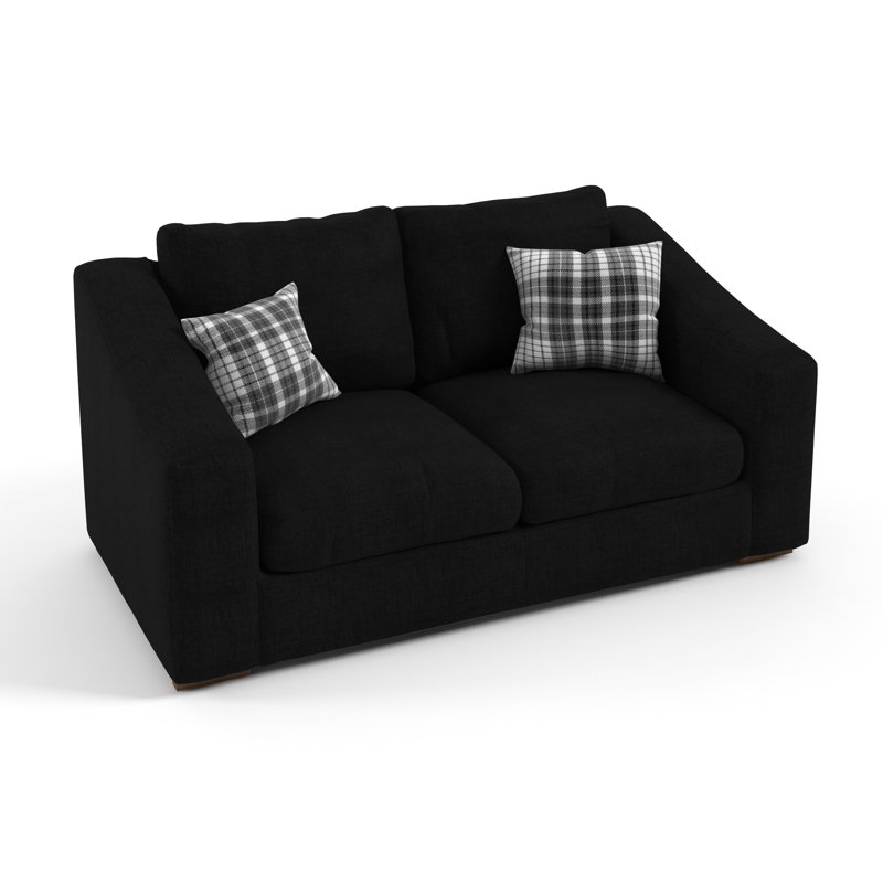 Northwest Hills 2 Seater Sofa Bed, Black