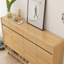 Rangement pour chaussures en bois manufacturé Burlywood