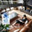 52 In. Dimmable Led Indoor/outdoor Black Flush Mount Ceiling Fan With Light And Remote, 6 Speeds Dc Reversible Noiseless-69907866