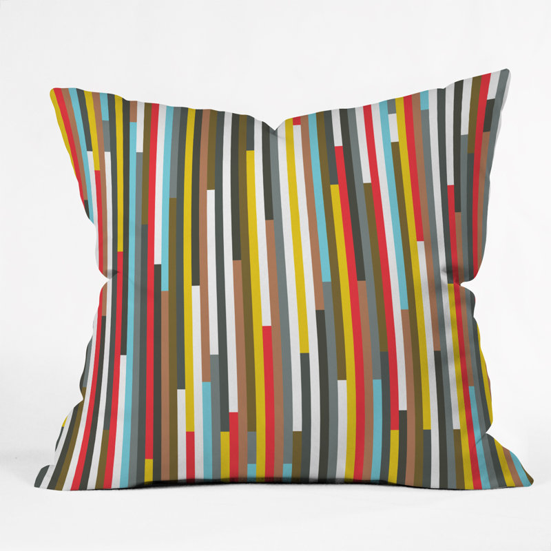 Throw Pillow, 18" x 18", Striped