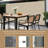 Retractable Side Screen Awning, 118", Uv Resistant & Waterproof Privacy Screen For Garden, Balcony, Courtyard (Beige)-113494167
