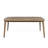 Sulligent 71" W x 35.5" D Rectangular Acacia Outdoor Dining Table -1762093521