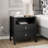 Sleek Modern Nightstand with Charging Station-1160979404