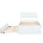 Elegant Twin Bed With Creamy White Trundle And High Gloss Headboard For Bedroom Sophistication Finish Comfort-1459627504
