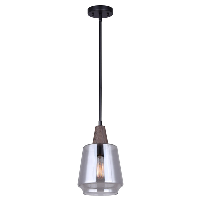 Matchett 1 - Light Black Bell Pendant