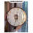 White Seashell Solid Wood Round Wall Clocks-110396038
