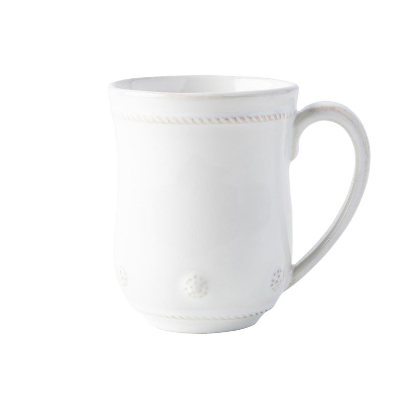Fluted Berry Whitewash Ceramic Dinnerware Set for 4