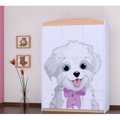 Vihaan 3 Door Wardrobe