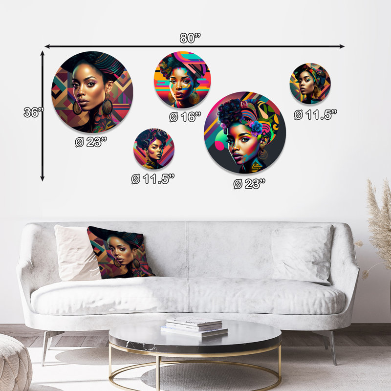 People Wall Decor on Metal