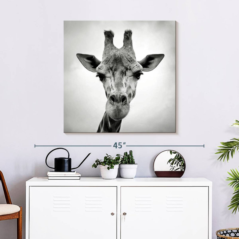 Crowle Giraffe BW, H 30 po x l 30 po