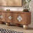Wind light luxury solid wood TV cabinet-107127058