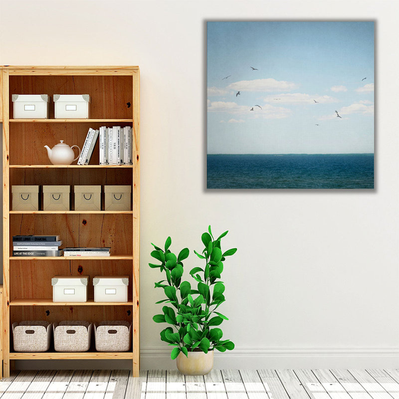 «Calm Days IV», reproduction d'art sur toile, H 12 po x l 12 po