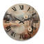 Horloge murale en bois massif Mccullock-2140186779