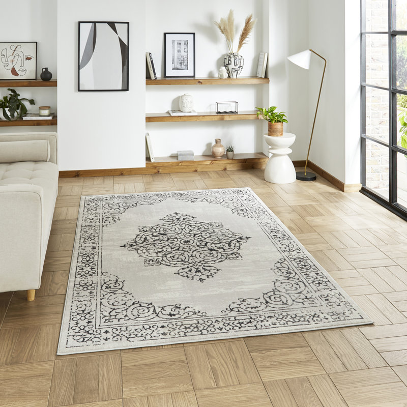 Artemis Artemis area rug Machine Woven Rectangle Silver, Rectangle 120 x 170cm