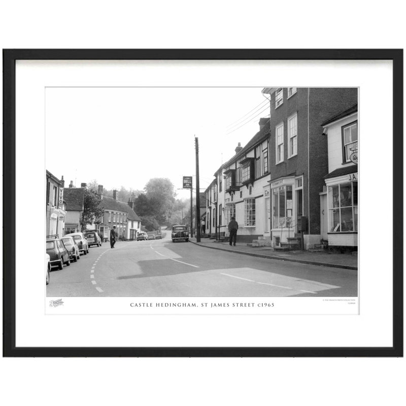 Castle Hedingham, St James Street C1965 by Francis Frith - Single Picture Frame Print, 40cm H x 50cm W x 2.3cm D